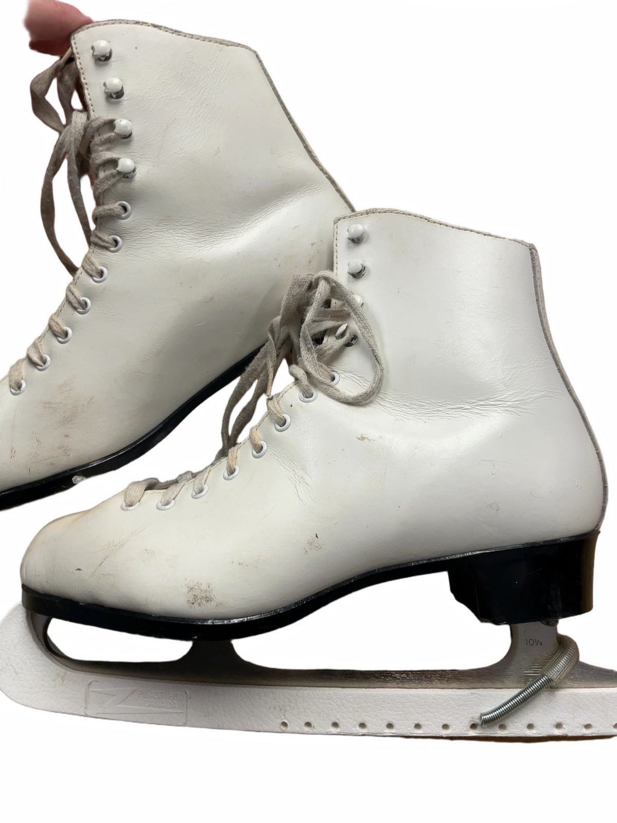 Trex Figure Skates Size 9 White