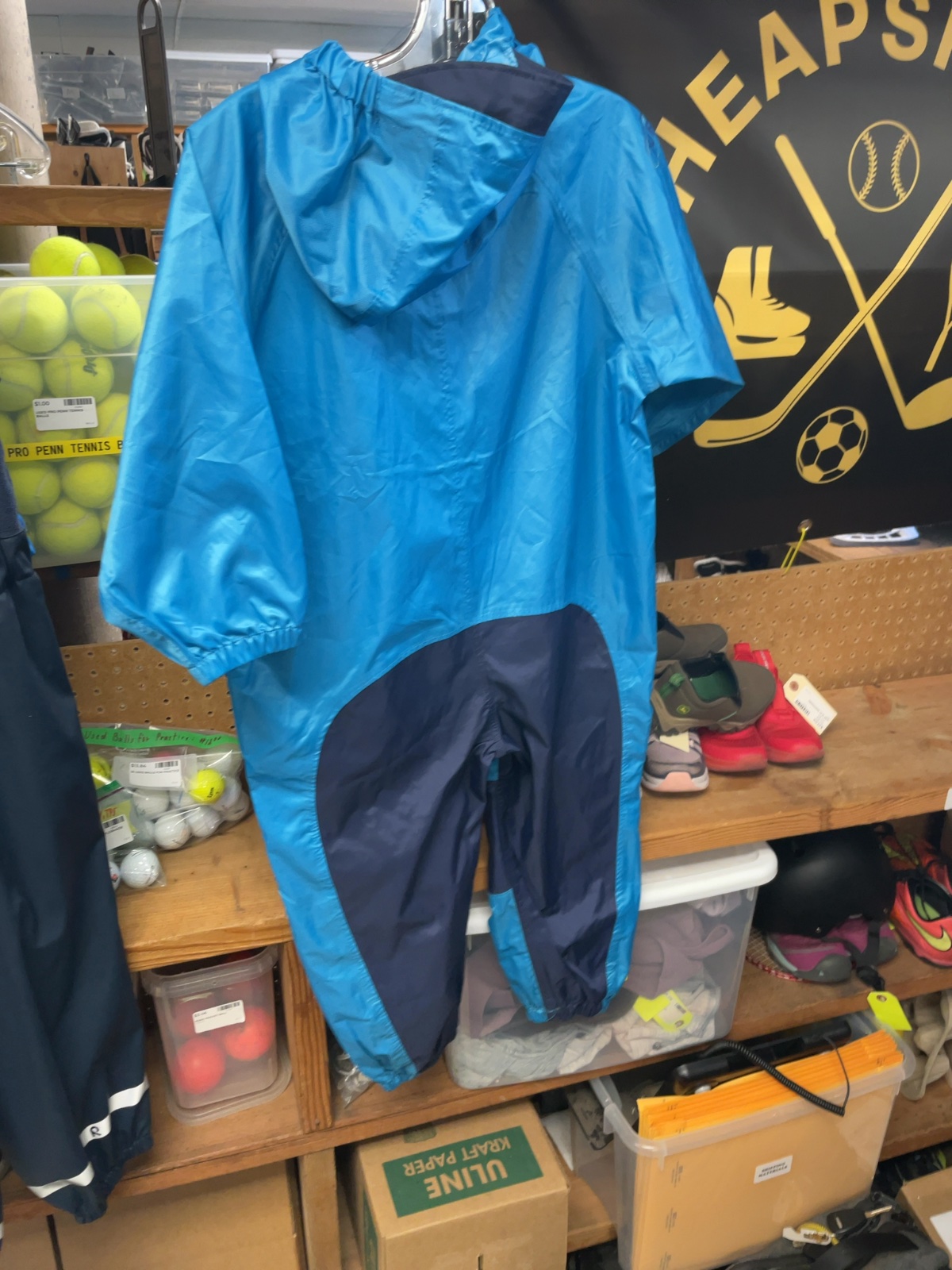 Tuffo Muddy Buddy 5T Blue Rain Suit