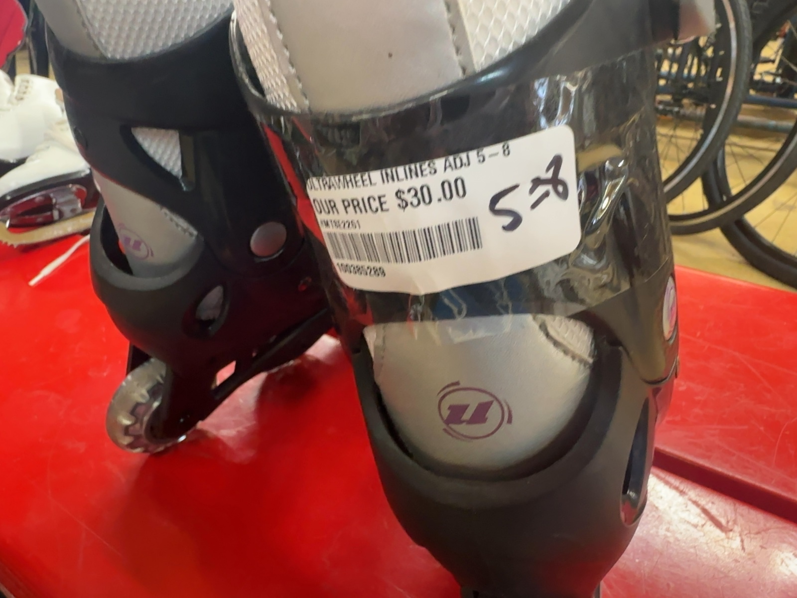 Ultra Wheels Adjustable Inline Skates - Size 5-8