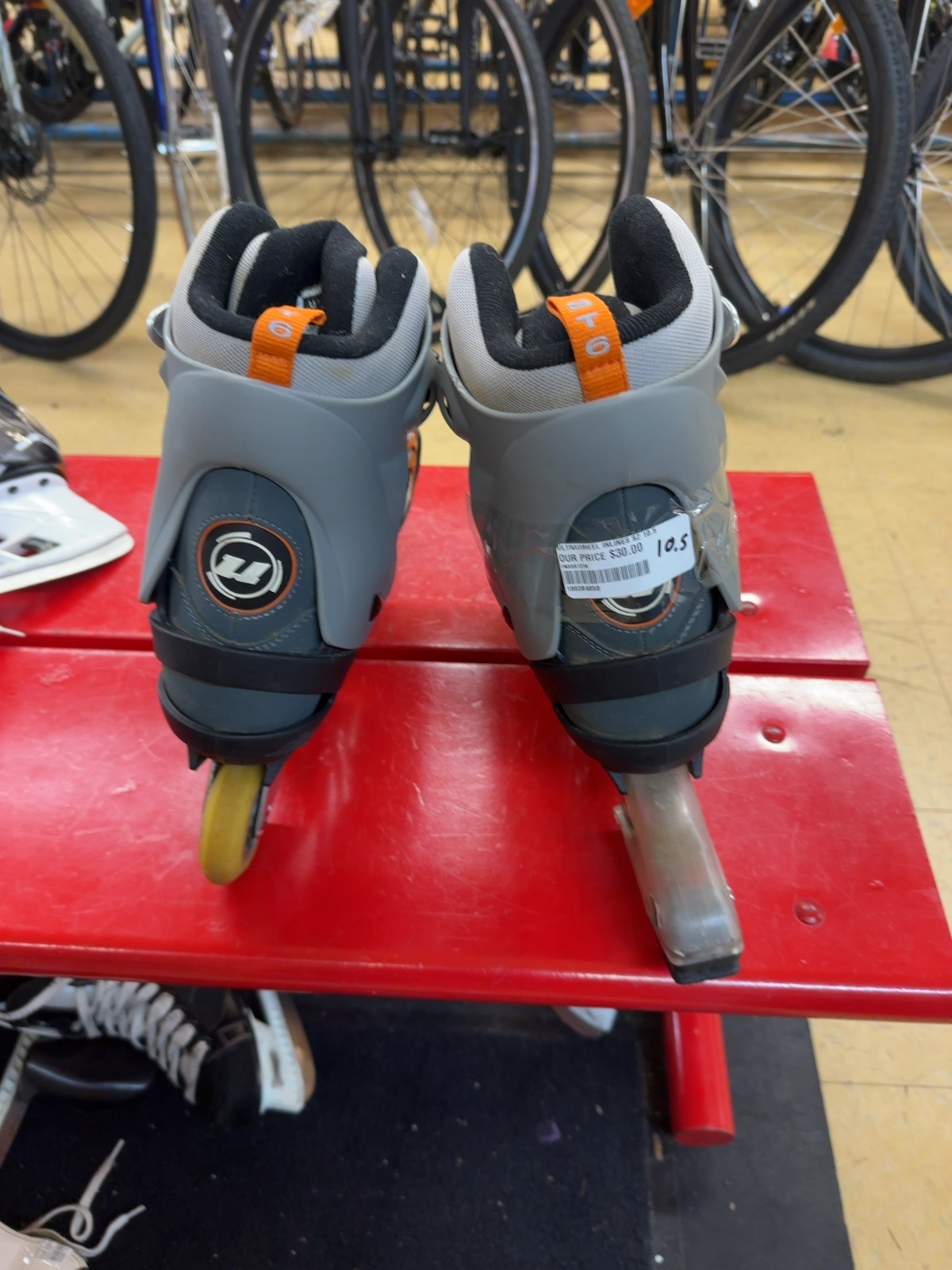Ultra Wheels Hybrid V-3 Inline Skates - Size 10.5