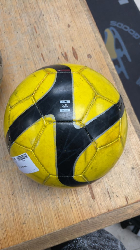 Umbro Size 5 Soccer Ball - Yellow/Black