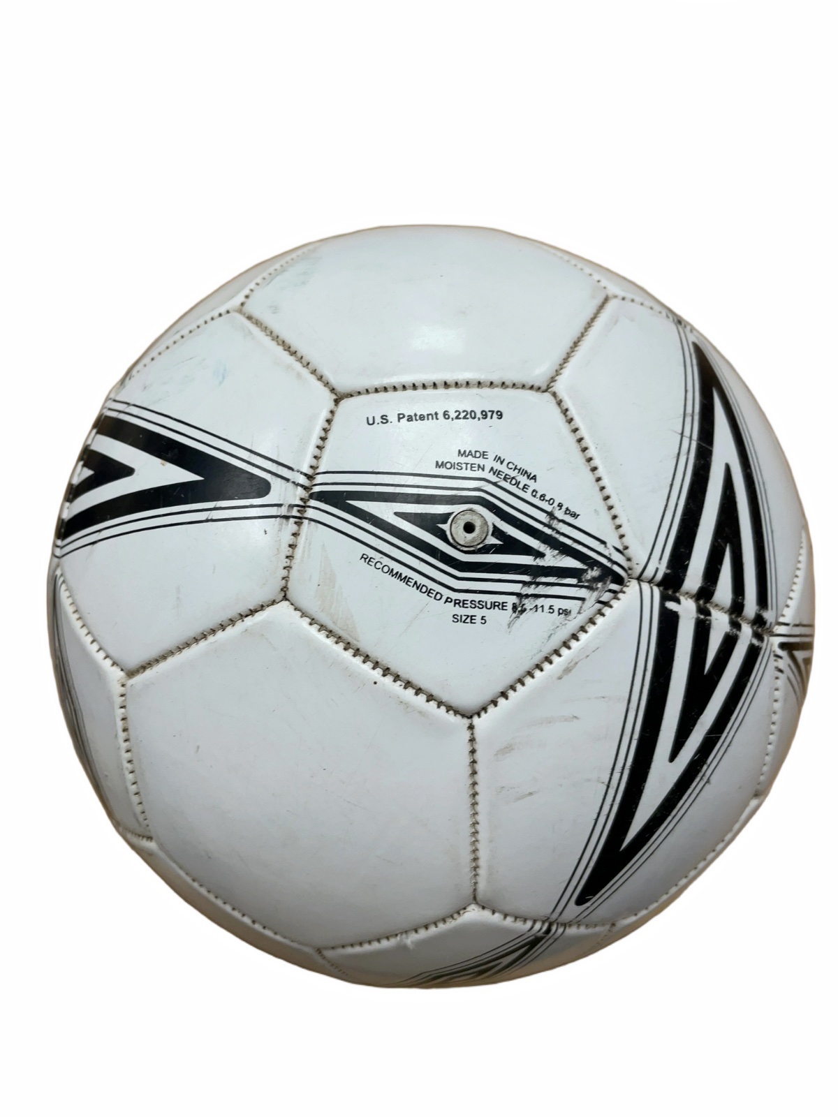 Umbro Soccer Ball Size 5 White/Black