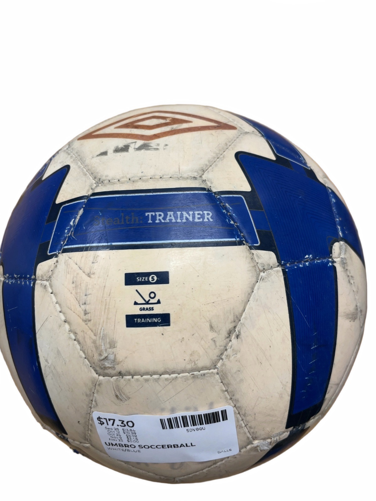 Umbro Stealth Trainer Size 5 Soccer Ball - image 1