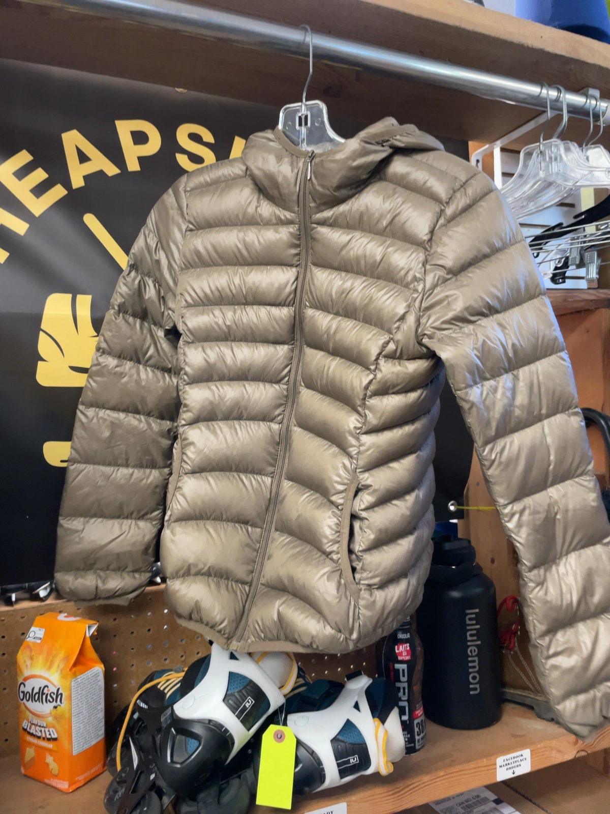 Unbranded Puffy Jacket JR 10 Gold