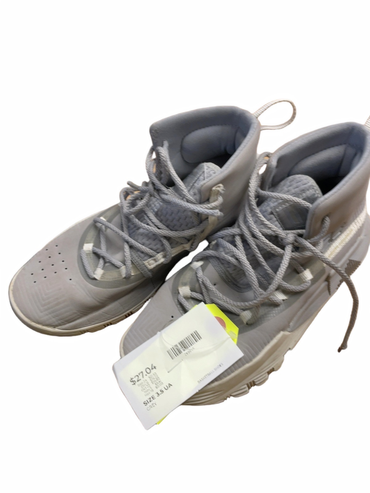 Under Armour Curry 3.5 UA Grey Basketball Shoes - image 1