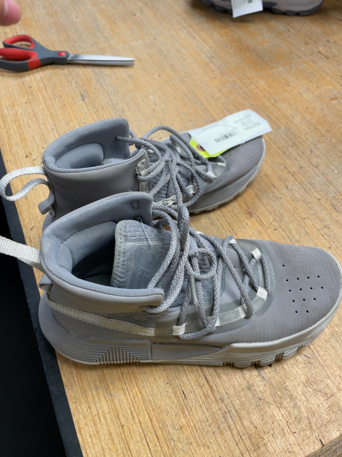 Under Armour Curry 3.5 UA Grey Basketball Shoes