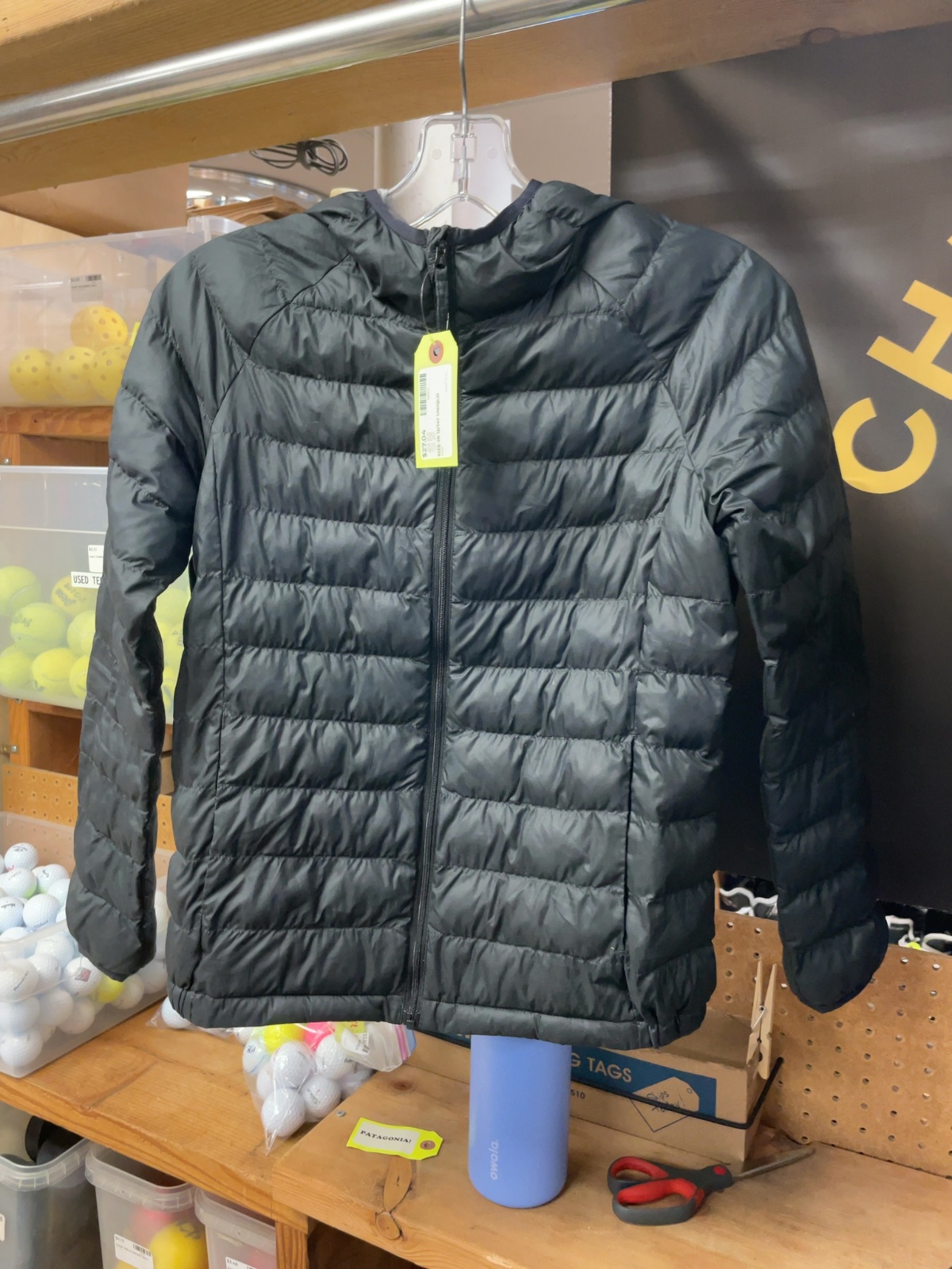 Uniqlo Junior Navy Puffer Jacket Shell