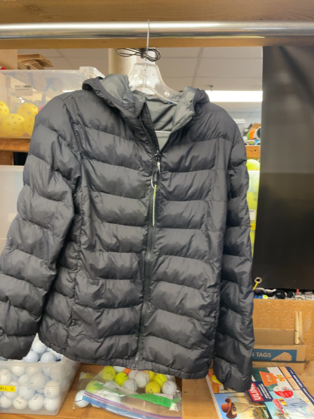 Uniqlo Puffer Jacket JR 10 Black