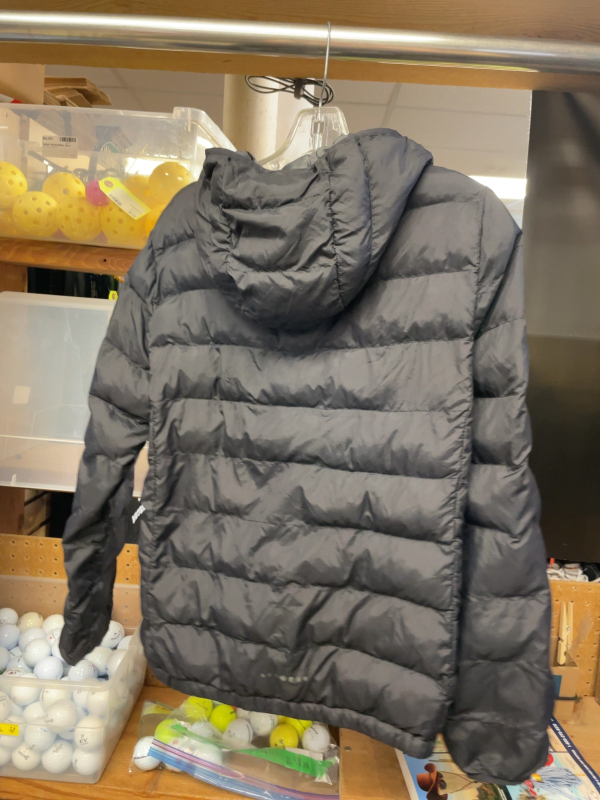 Uniqlo Puffer Jacket JR 10 Black