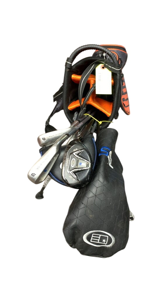 US Kids Golf Tour Series Junior Set with Bag - Orange - image 1