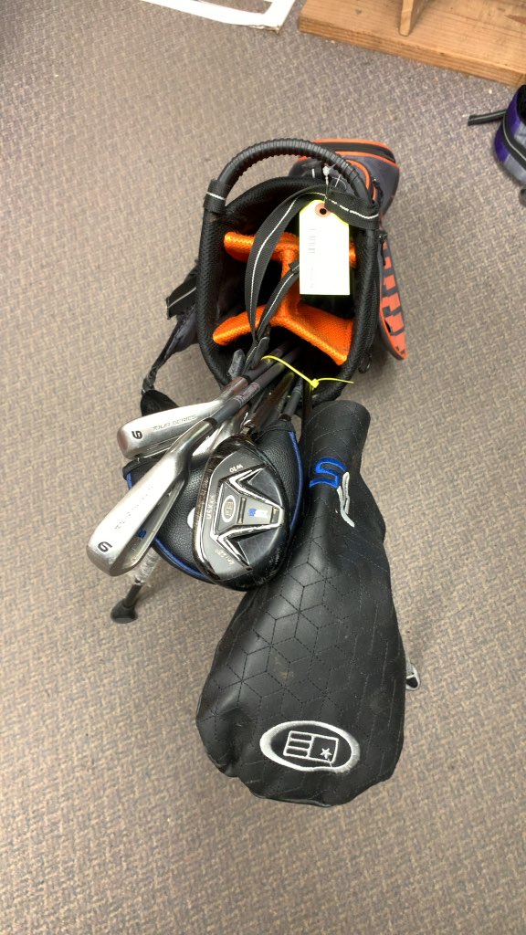 US Kids Golf Tour Series Junior Set with Bag - Orange