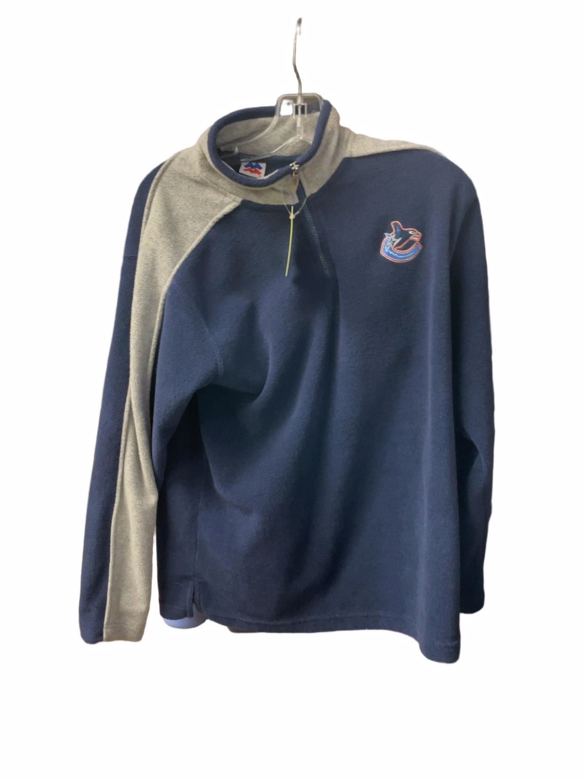 Vancouver Canucks Fleece Quarter-Zip Pullover - image 1