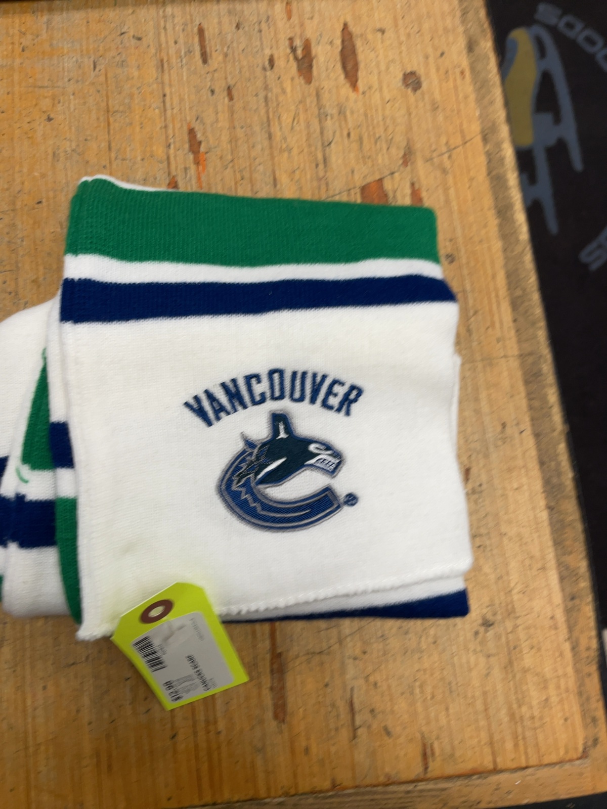 Vancouver Canucks Knit Scarf