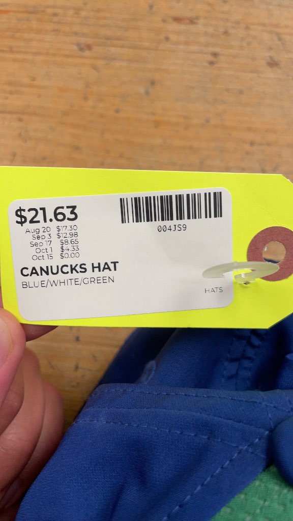 Vancouver Canucks NHL Hat - Blue/White/Green