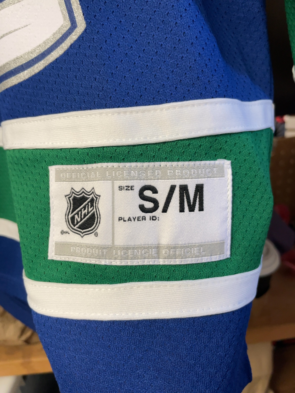 Vancouver Canucks Quinn Hughes Junior Hockey Jersey