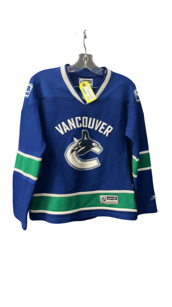 Vancouver Canucks Roberto Luongo #1 Reebok Hockey Jersey - image 1