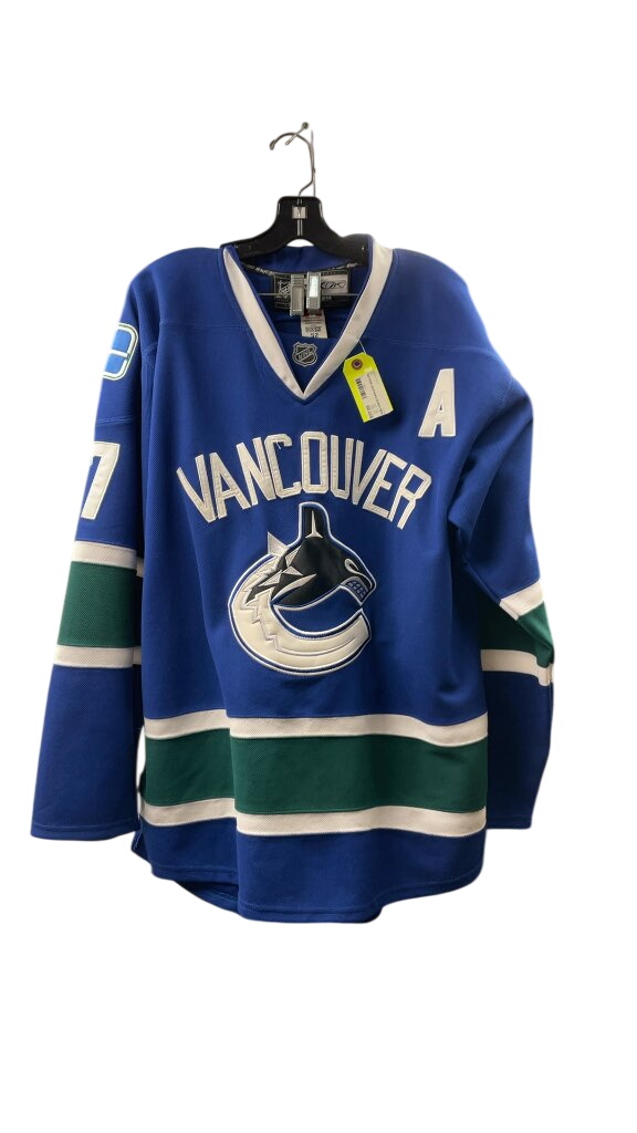 Vancouver Canucks Ryan Kesler #17 Blue Hockey Jersey - Size Large - image 1
