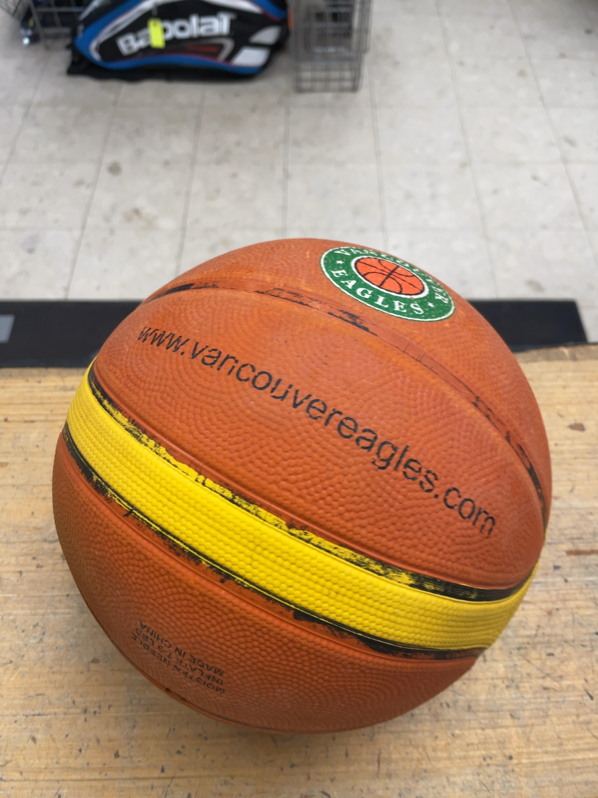 Vancouver Eagles Basketball Orange