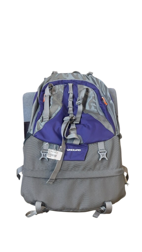 Vanguard Hiking Backpack Grey and Purple Used - image 1