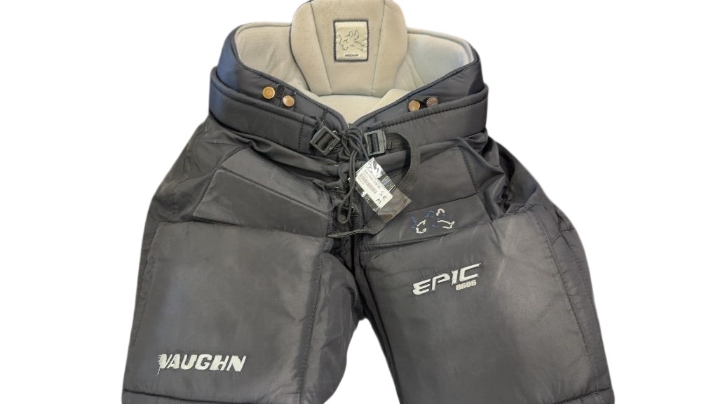 Vaughn Goalie Pants Epic 8606 Black Used Senior Medium