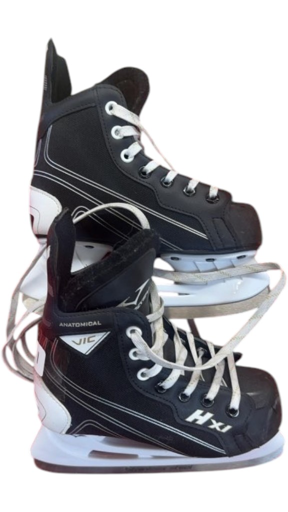 VIC HXi Hockey Skates Black/White Good Condition Size 1 - image 1