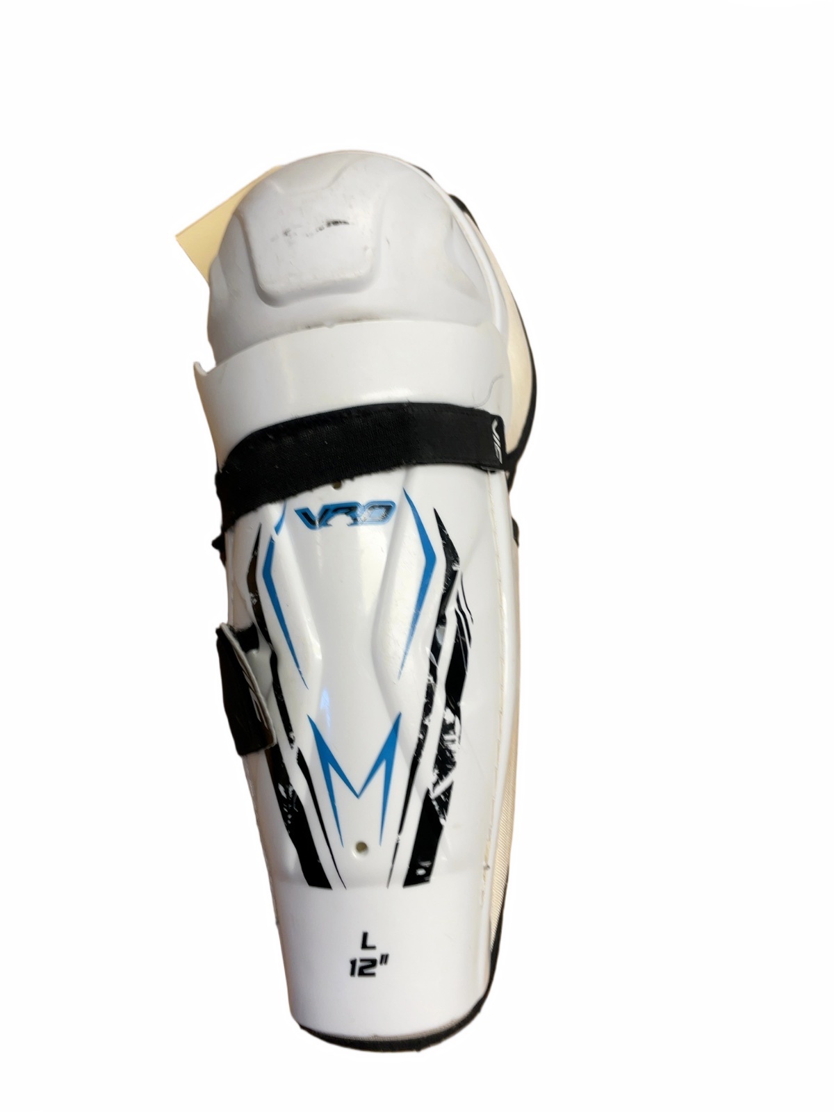 VIC Soccer Shin Pads 12" White - image 1