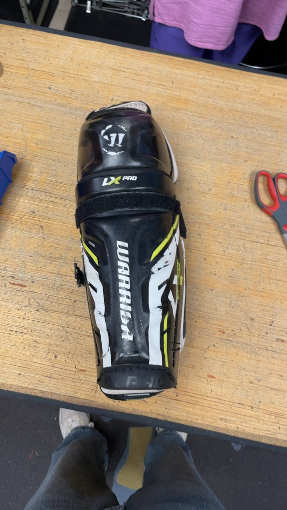 Warrior Alpha LX Pro Hockey Shin Pads - 12"
