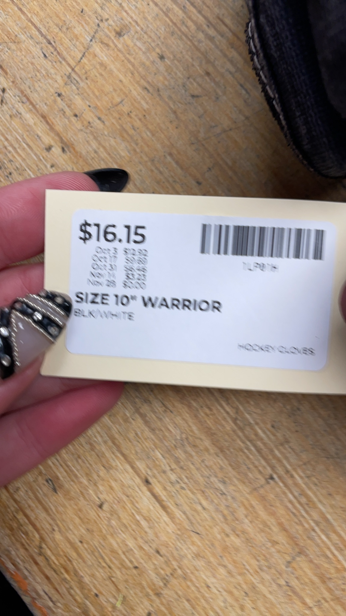 Warrior Remix 10 10" Hockey Gloves