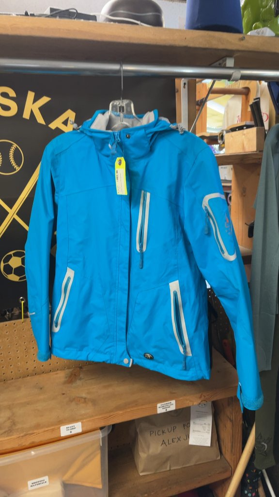 Wetskins X-Treme Series Ladies Rain Jacket - Blue