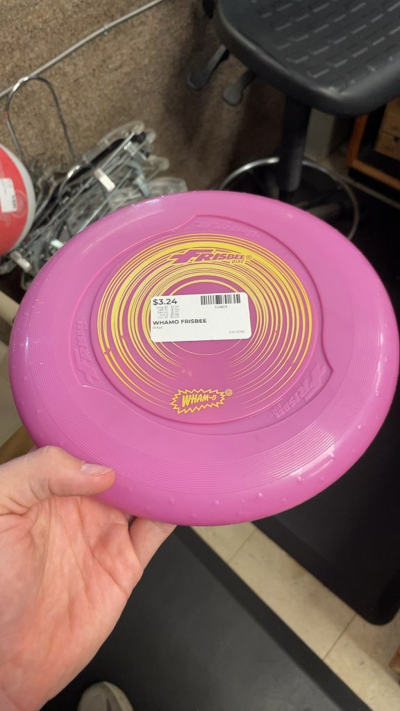 Wham-O Pink Frisbee