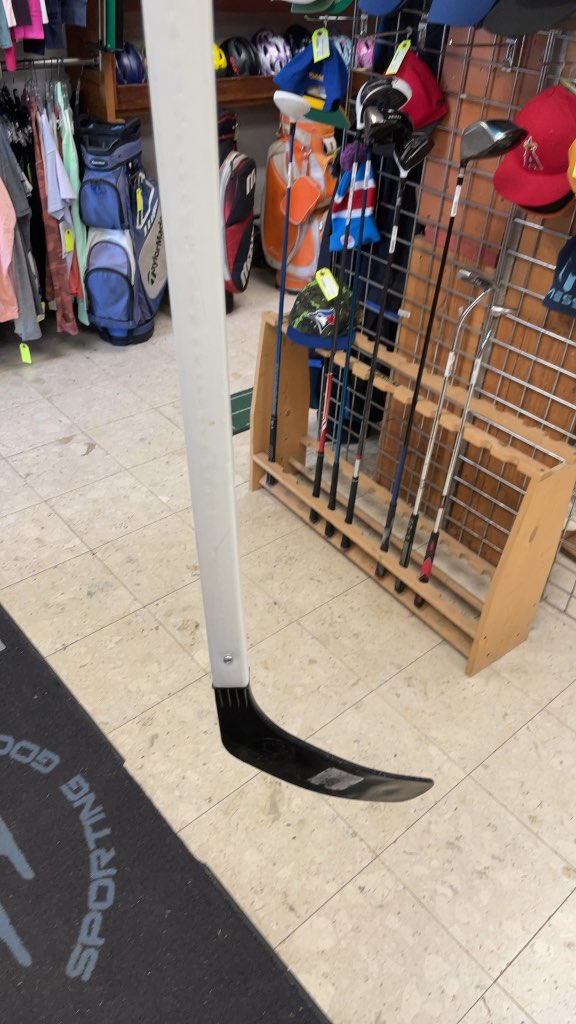 White Hockey Stick