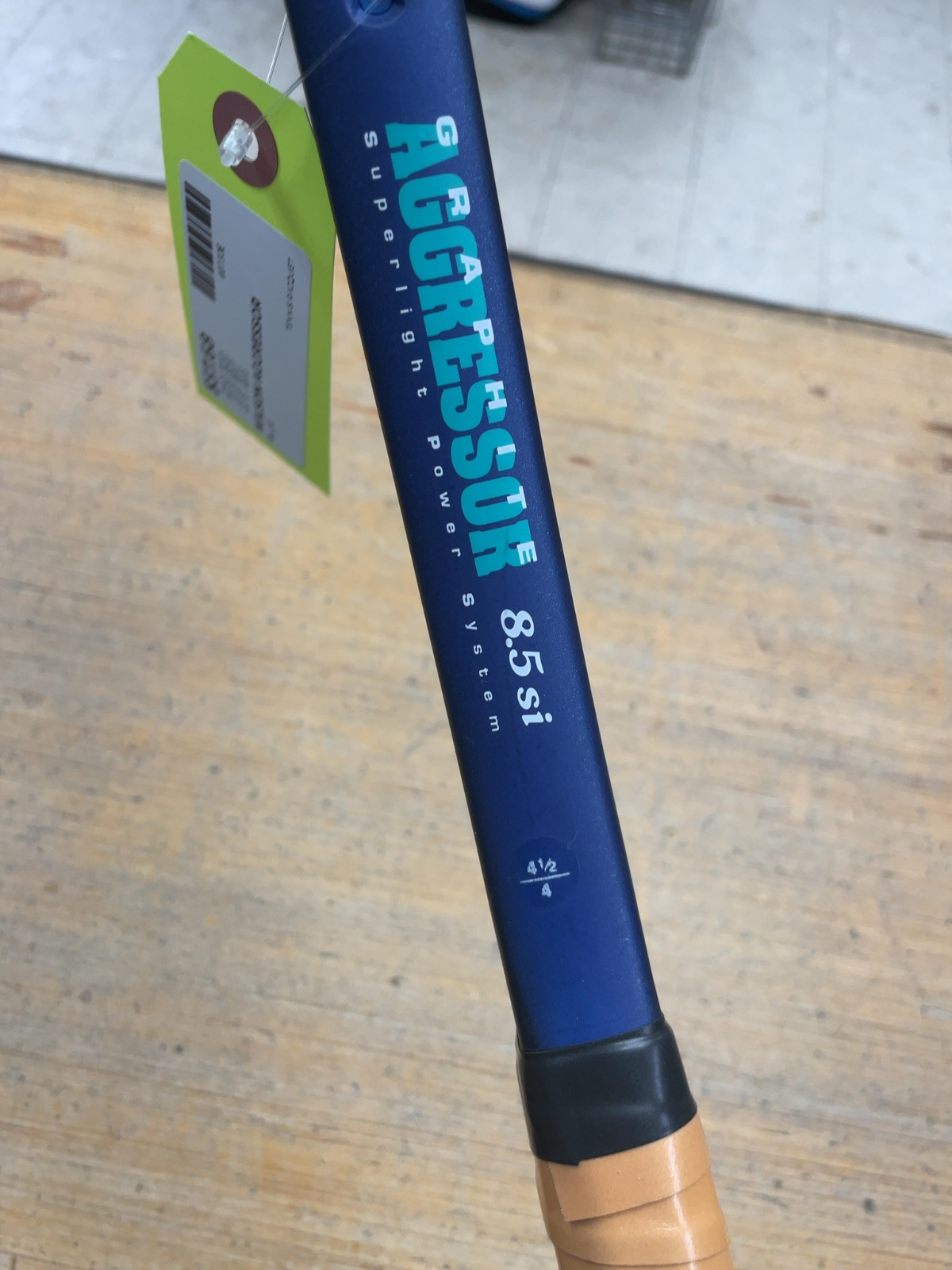 Wilson Aggressor SPS Mid Plus 4 1/2 95 sq in Blue Tennis Racquet
