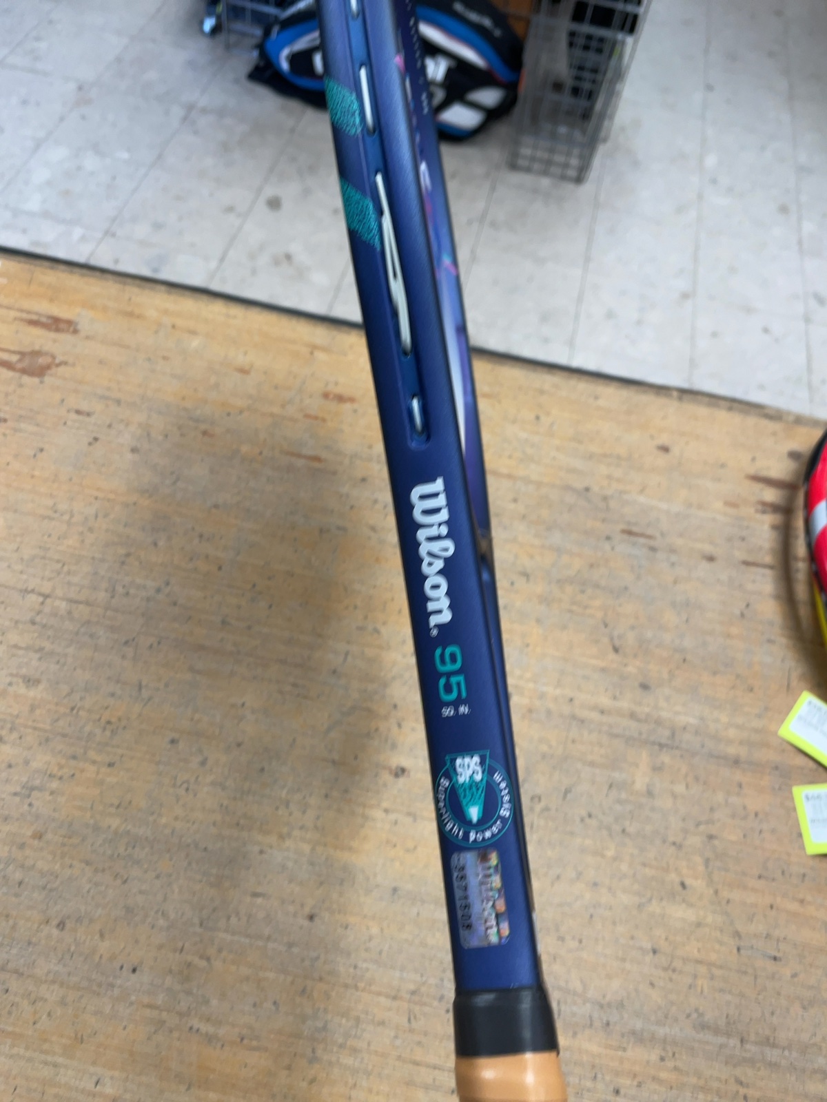 Wilson Aggressor SPS Mid Plus 4 1/2 95 sq in Blue Tennis Racquet