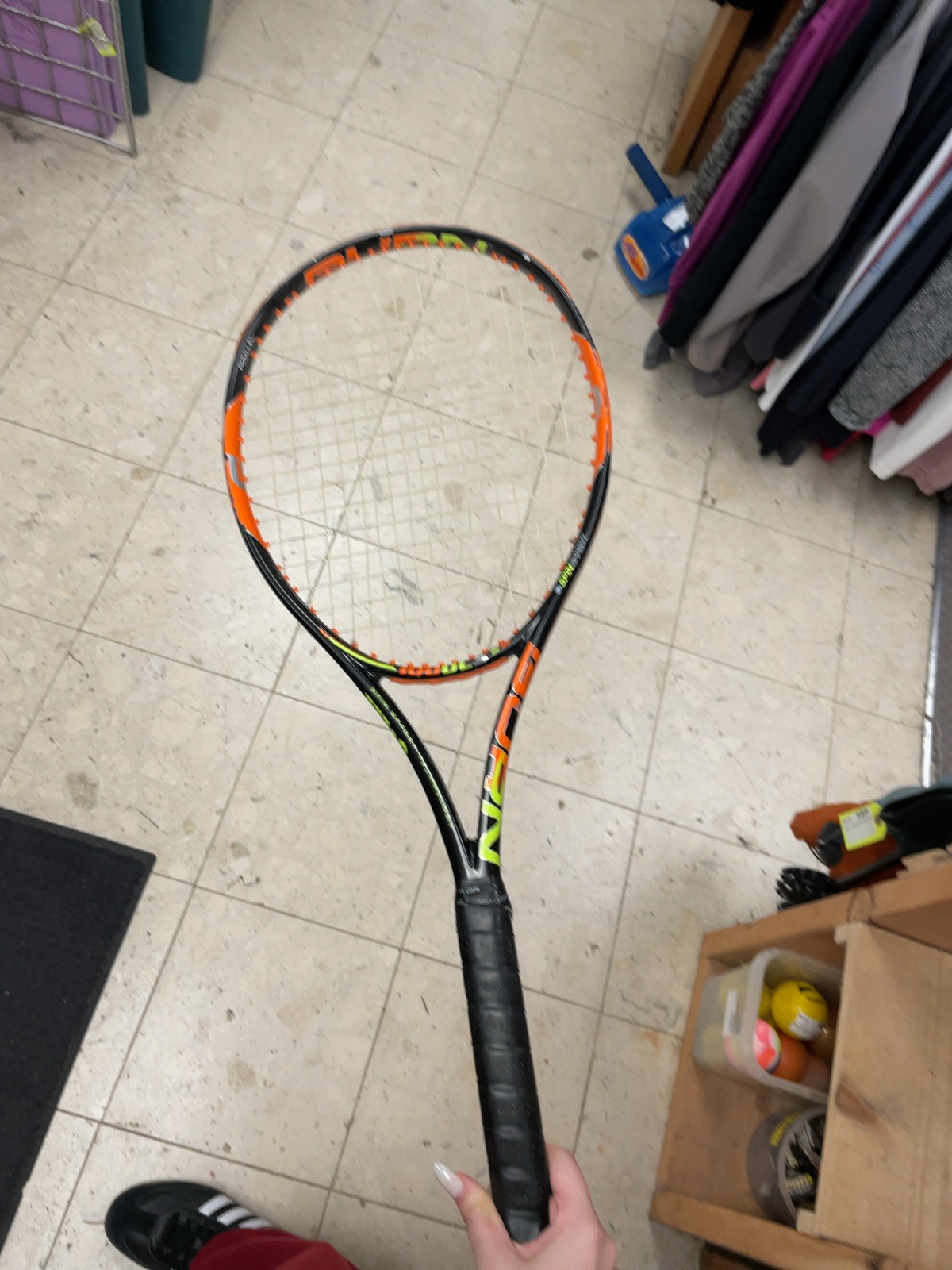 Wilson Burn Tennis Racquet