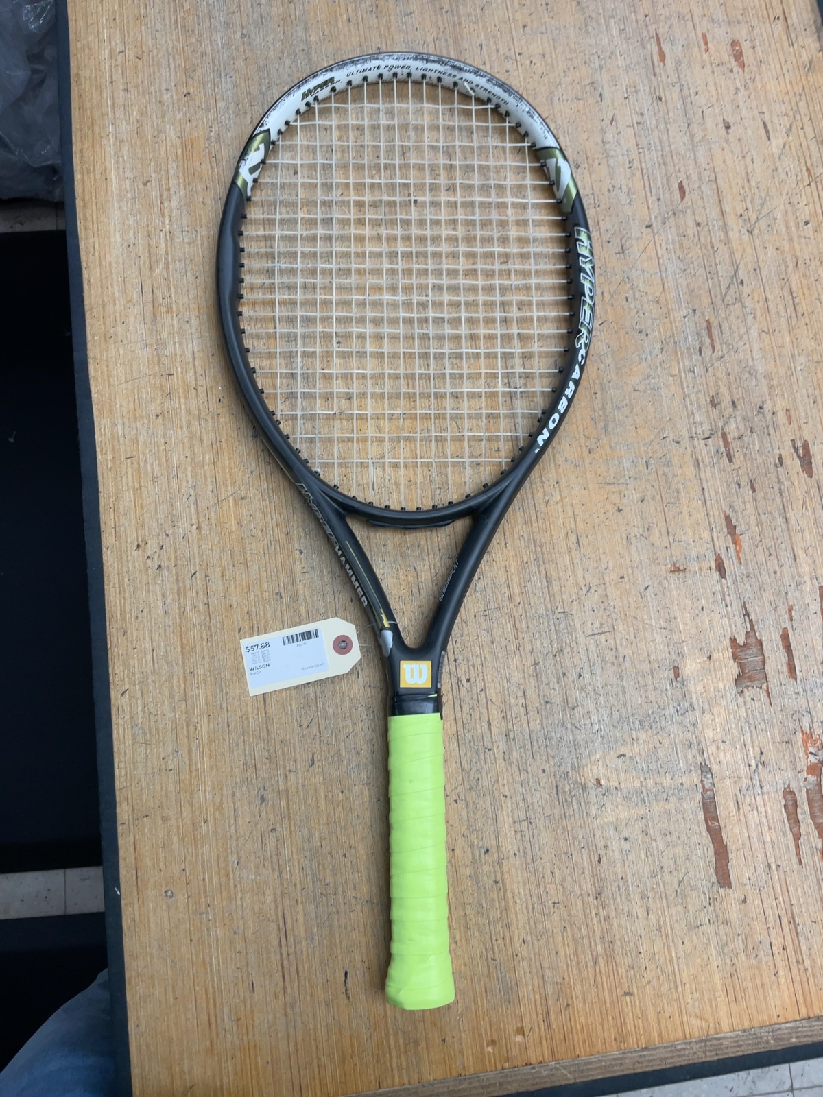 Wilson Hyper Carbon 5.3 110 sq in Tennis Racquet