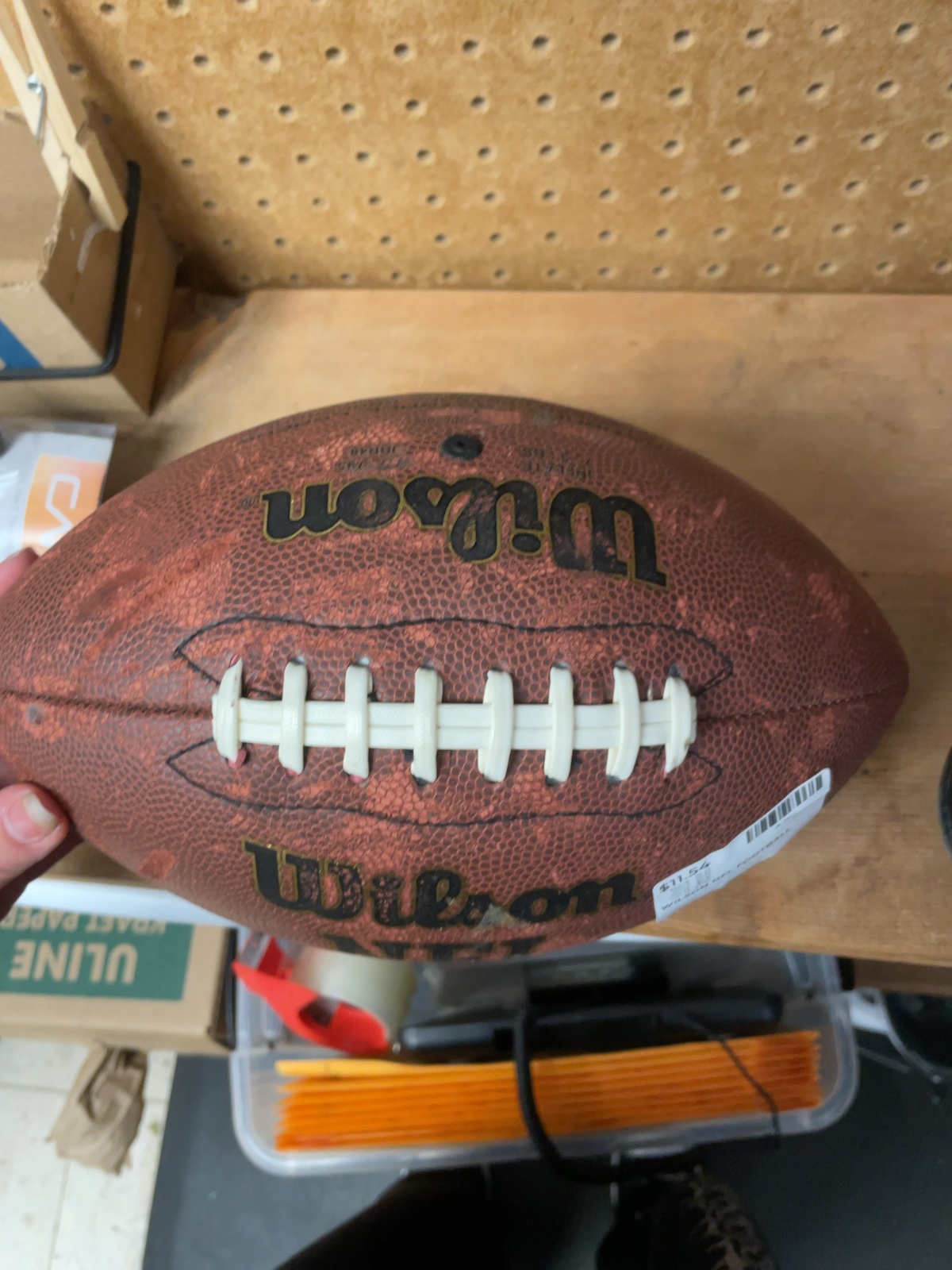 Wilson NFL Official Size Super Grip Football
