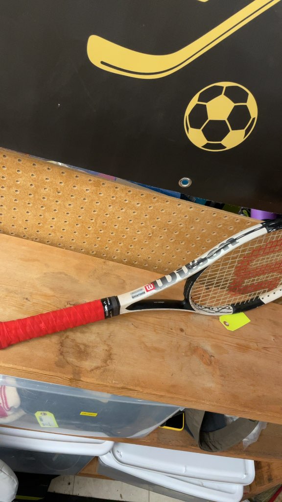 Wilson Tennis Racquet - Red/White