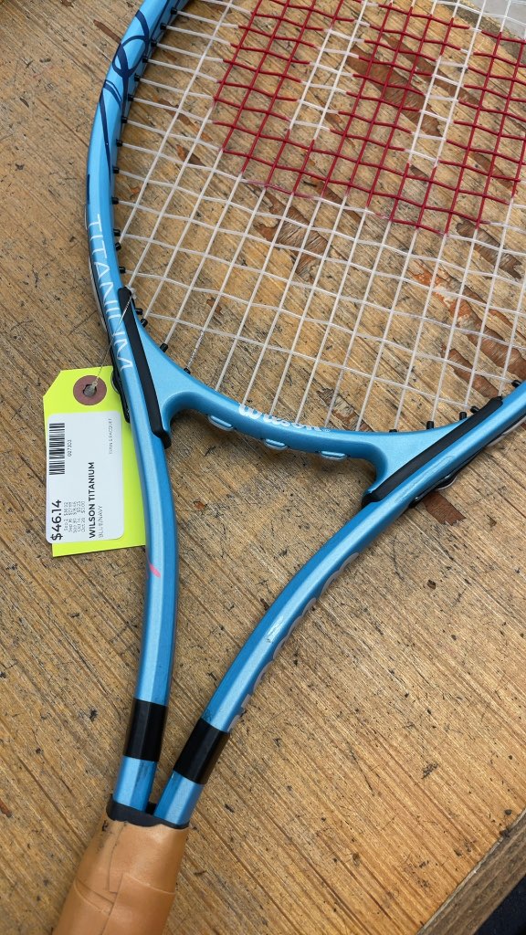 Wilson Titanium Tennis Racquet