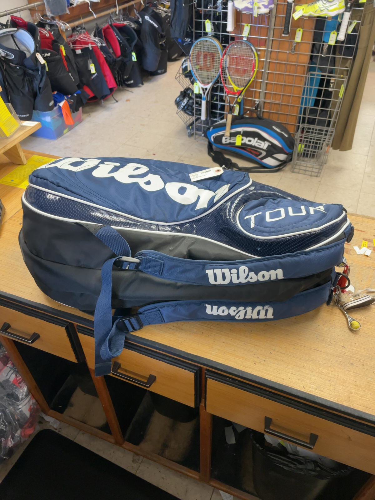 Wilson Tour Blue Tennis Bag