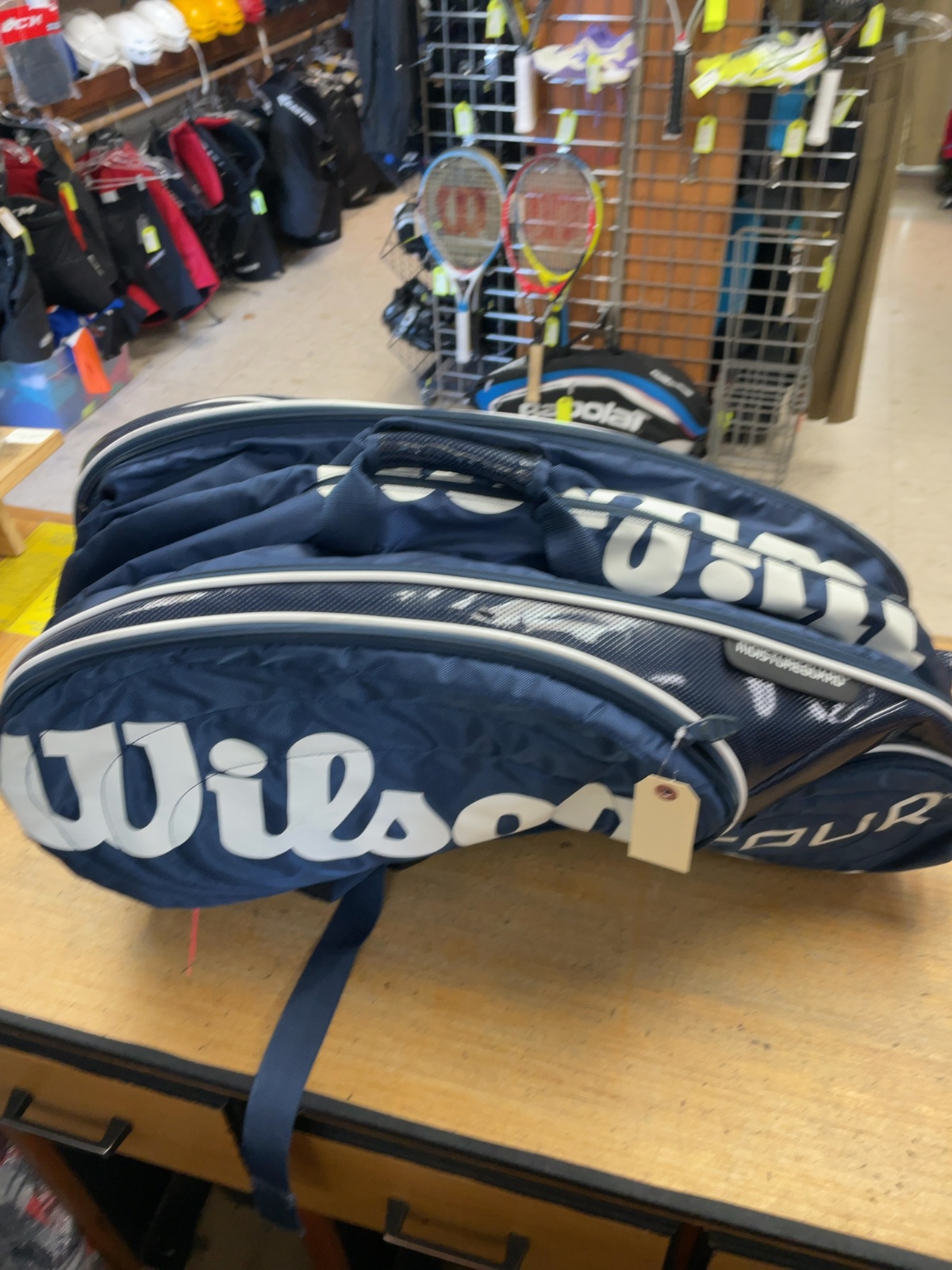 Wilson Tour Blue Tennis Bag