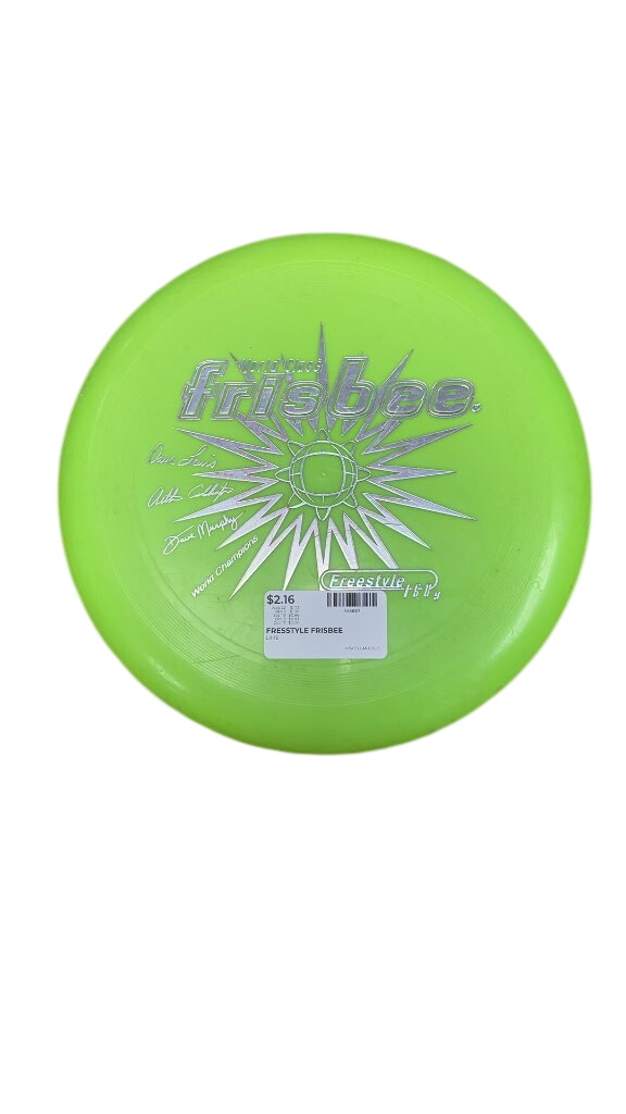 World Class Freestyle Frisbee - Lime Green