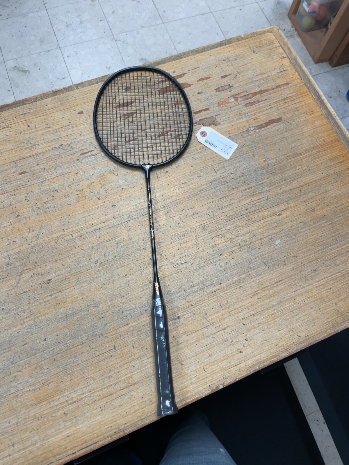 XTEP Badminton Racquet Black