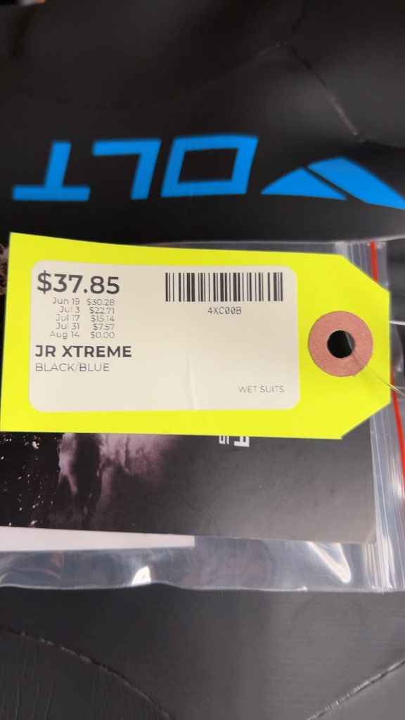 Xterra Volt Junior Xtreme Neoprene Full Wetsuit