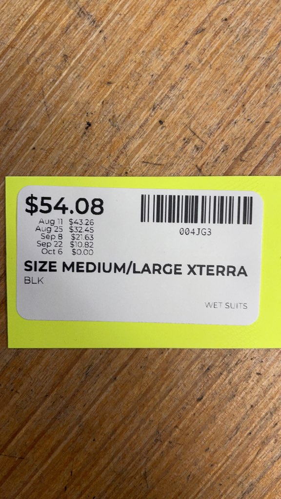 XTERRA Vortex 4 Wetsuit