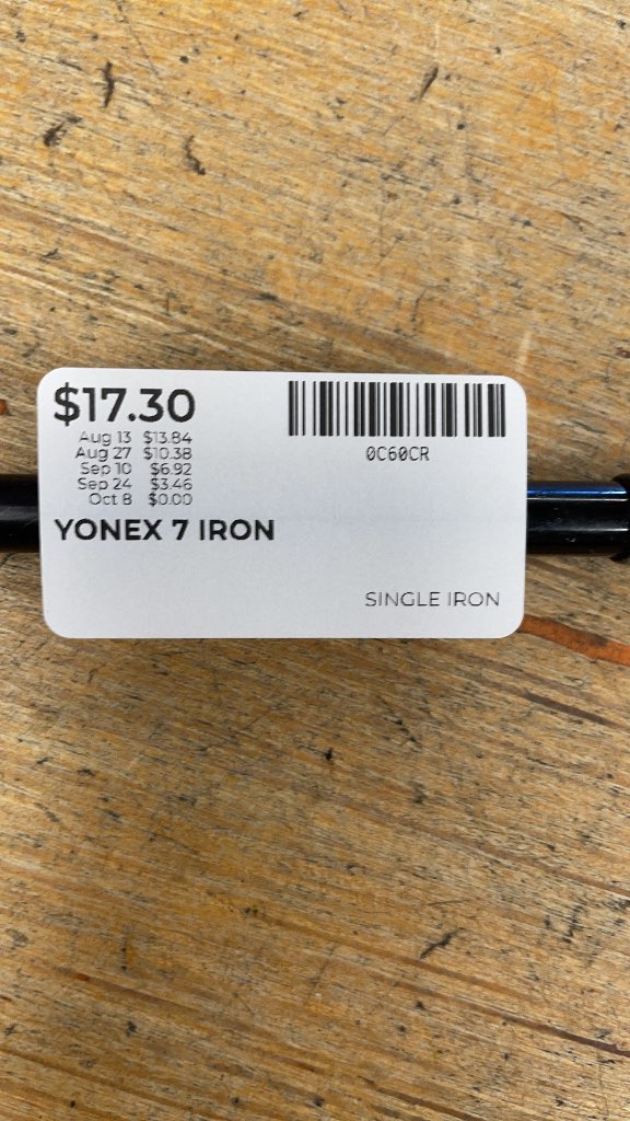 Yonex 7 Iron