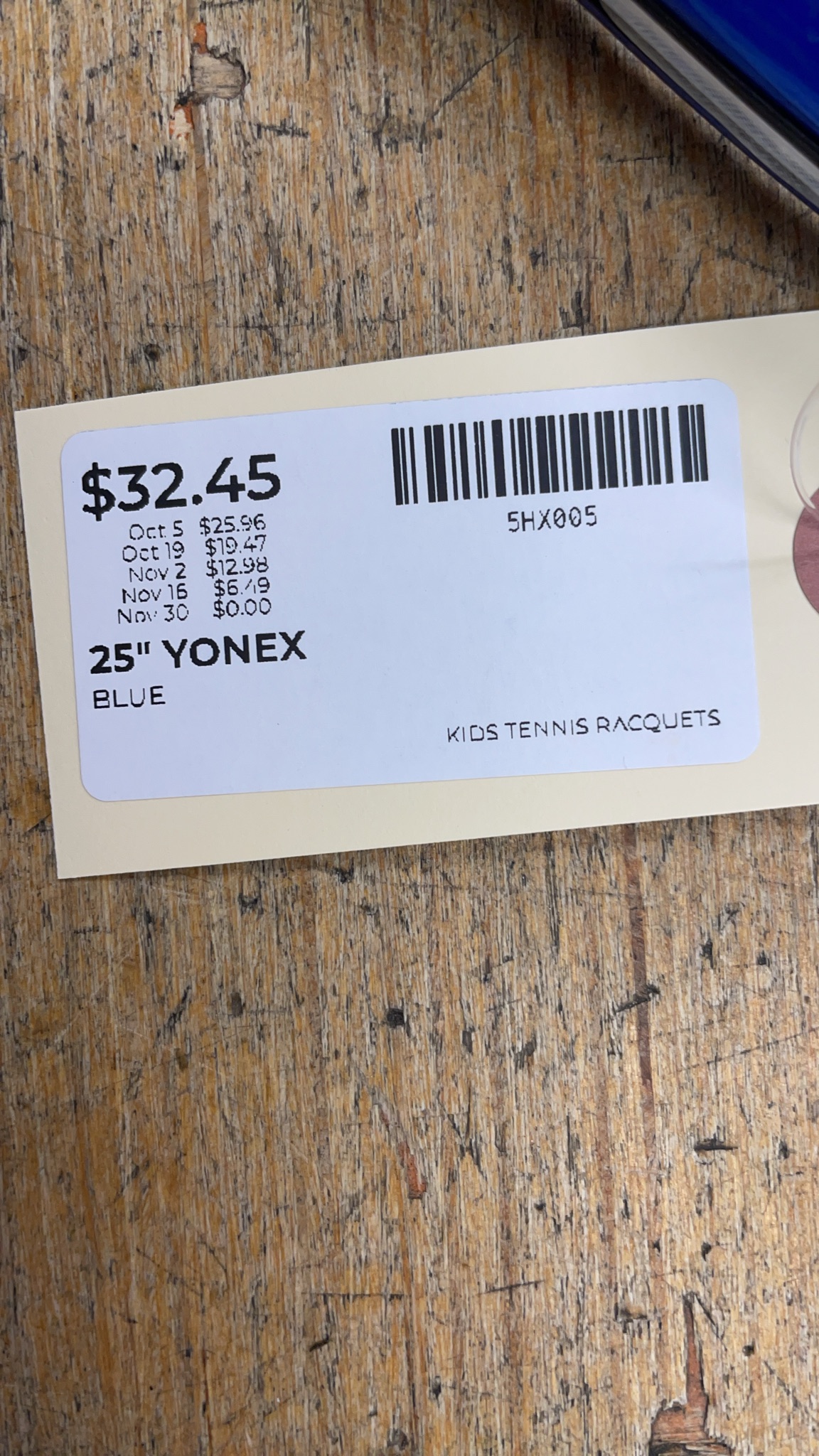 Yonex Isometric 25" Kids Tennis Racquet