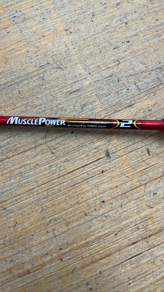 Yonex Muscle Power 2 Junior Badminton Racquet - Red
