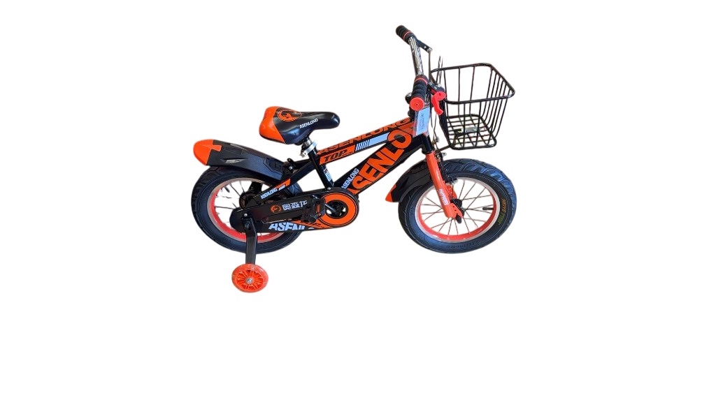 Asenlong Kids Bike 16" Black/Orange Good Condition