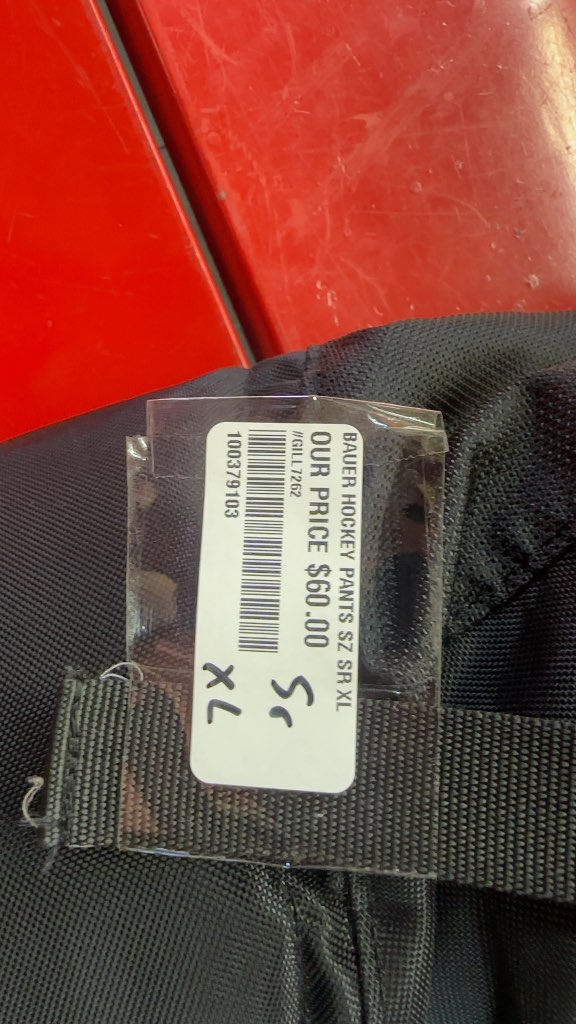 Bauer Hockey Pants Vapor X-Shift Senior XL Black Good Condition