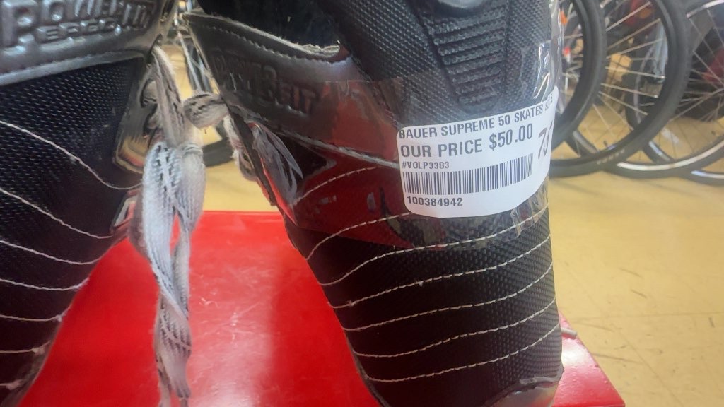 Bauer Supreme 50 Ice Hockey Skates - Size 7.5 in great condition